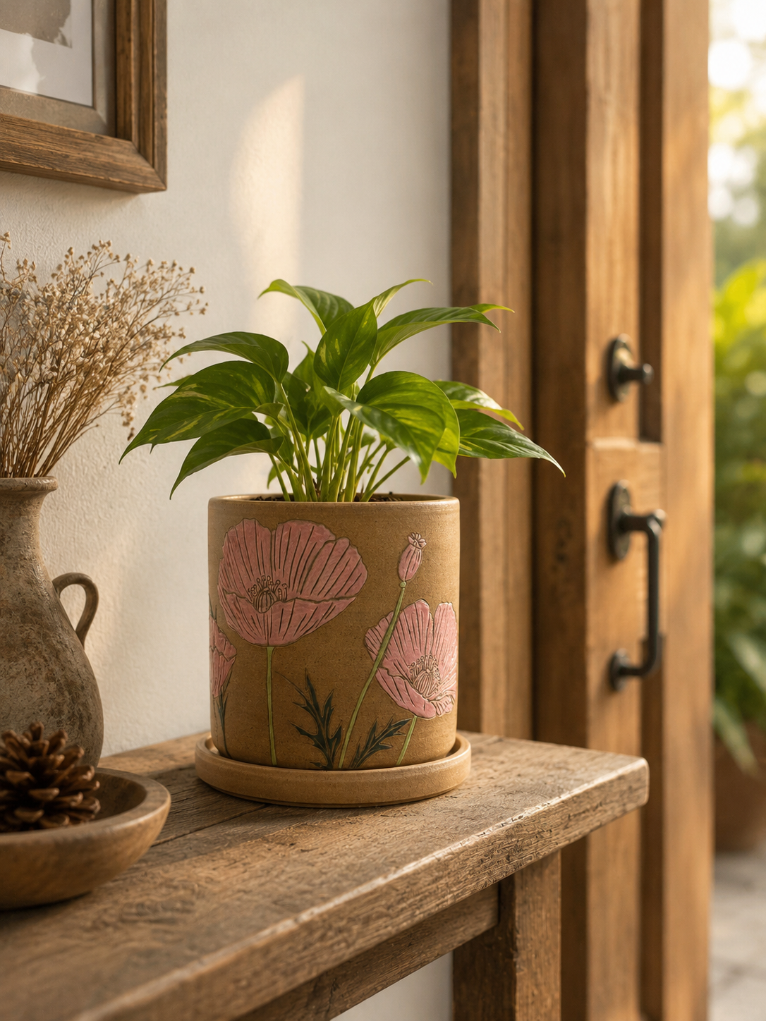 Poppy Bloom Planter