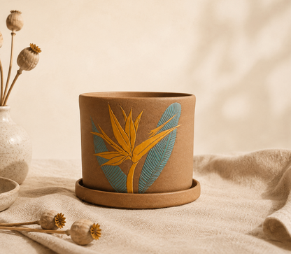 Birds of Paradise Planter
