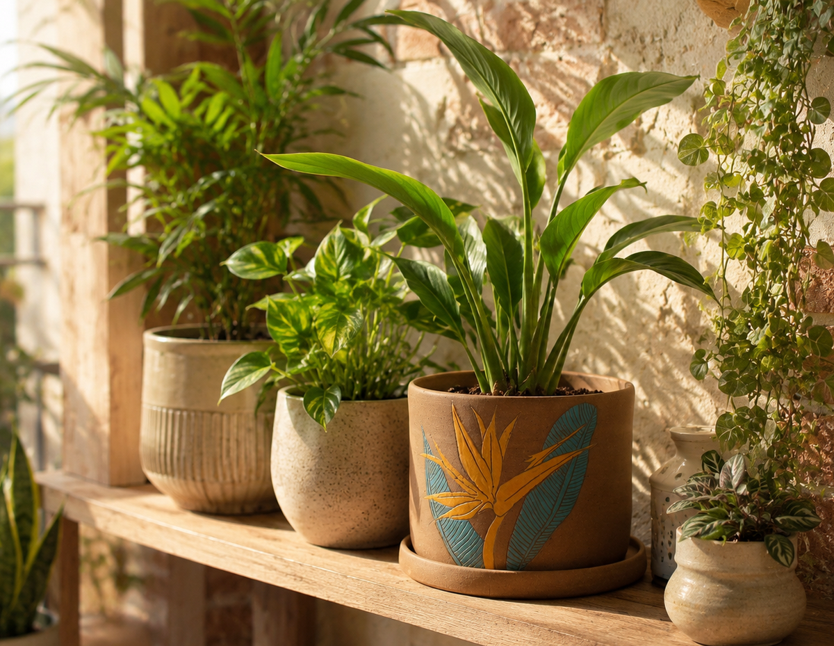 Birds of Paradise Planter
