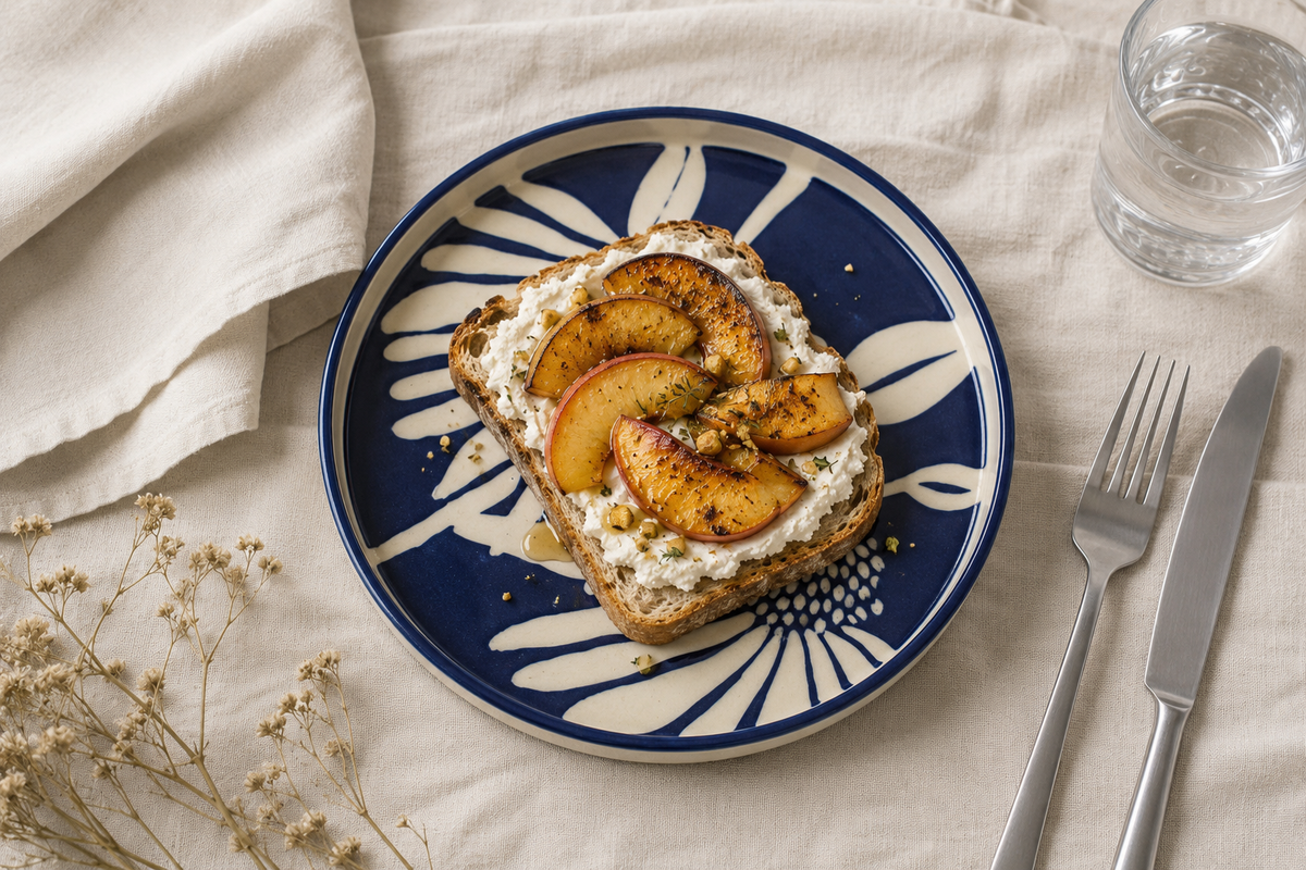 Marine Daisy Plate