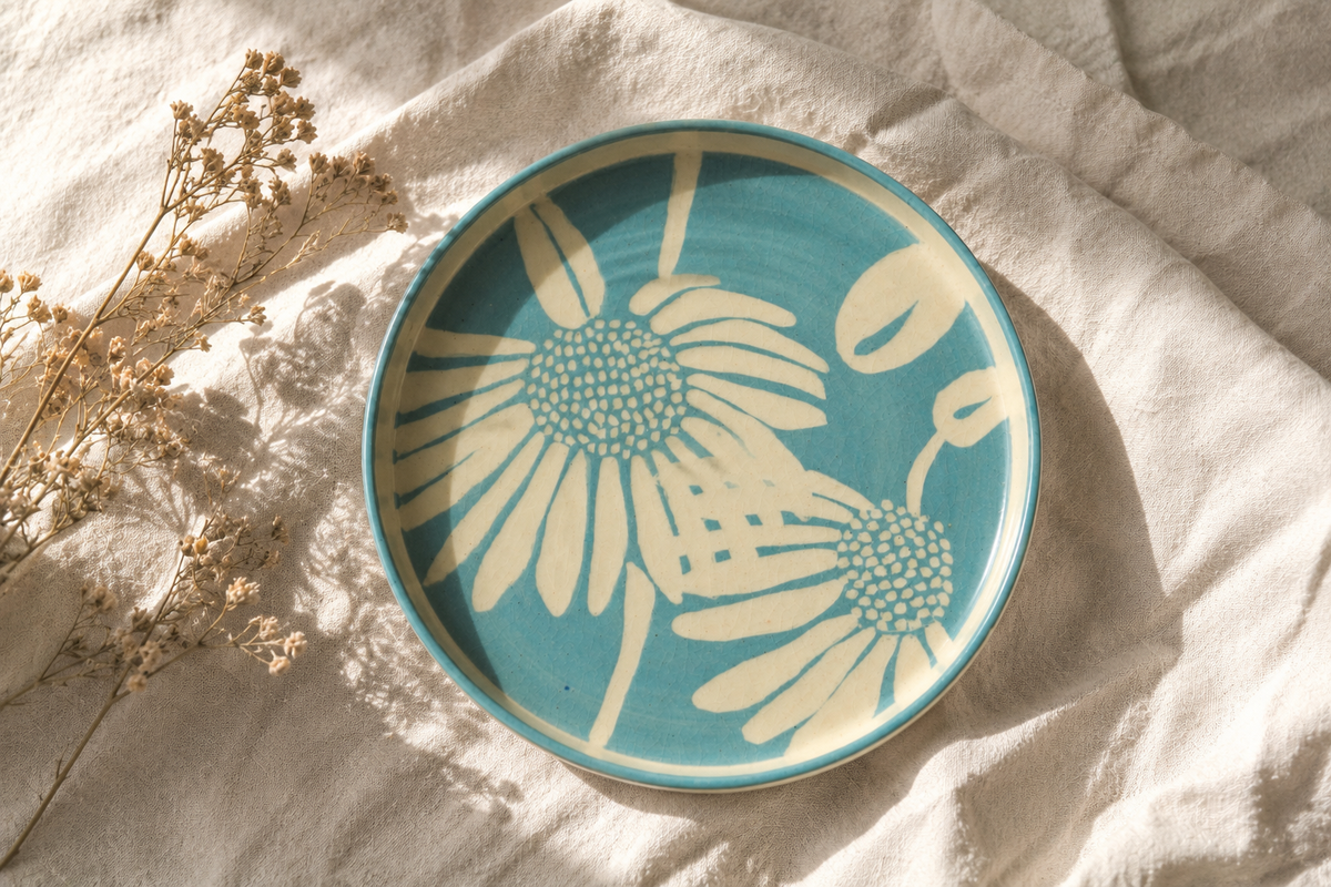 Beryl Daisy Plate