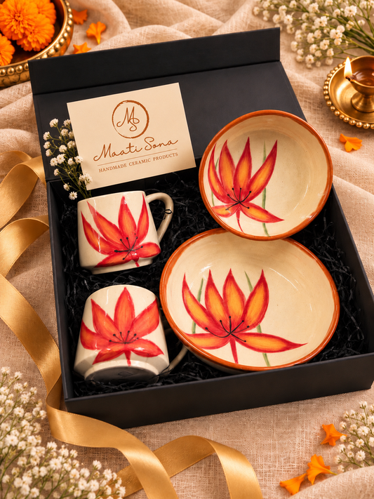 Sunset Lily Gift Set