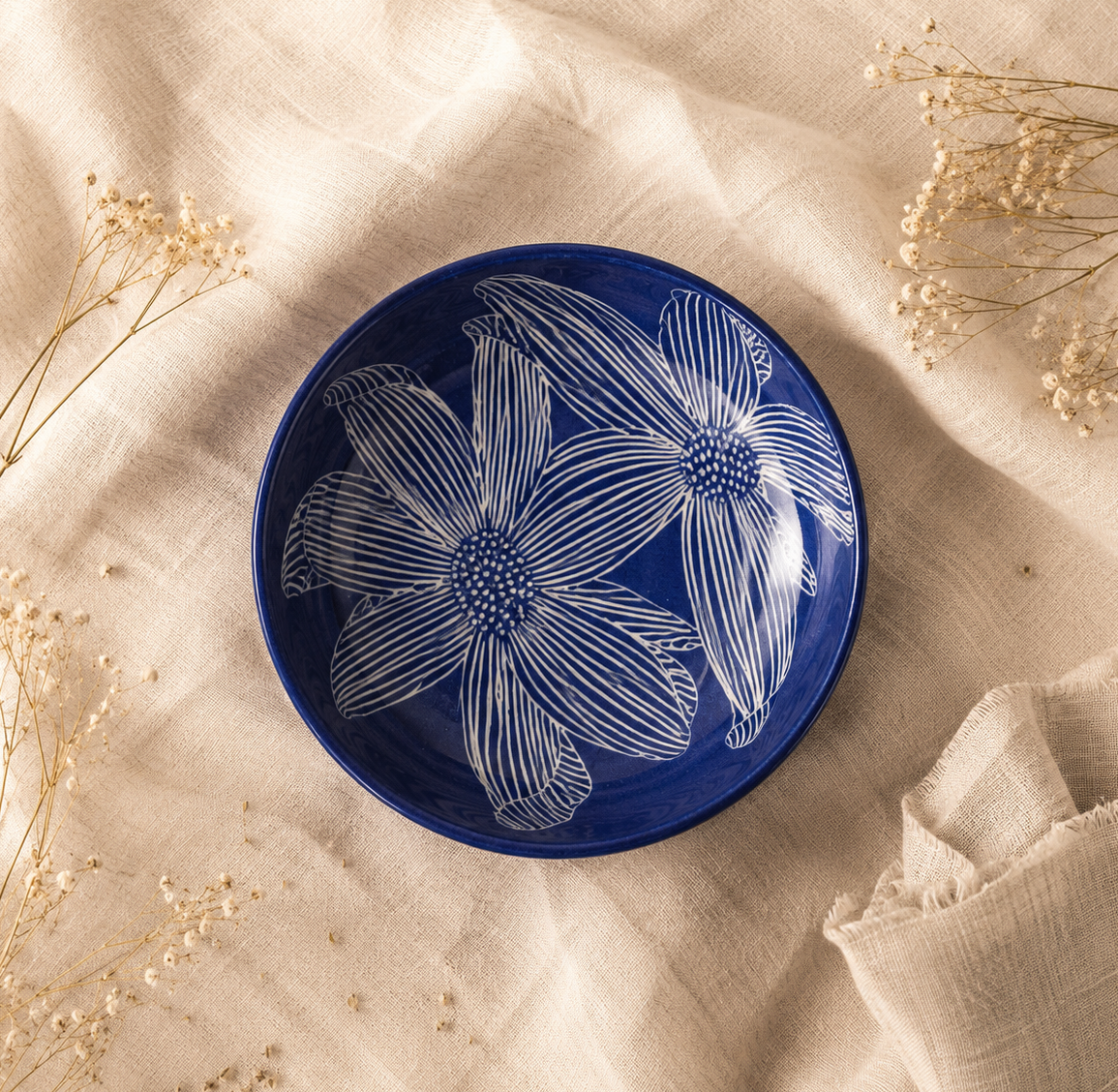 Dutch Iris Pasta Bowl
