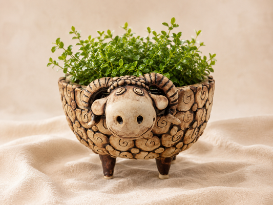 Woolly Meadow Planter