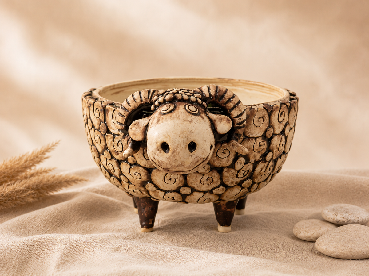 Woolly Meadow Planter