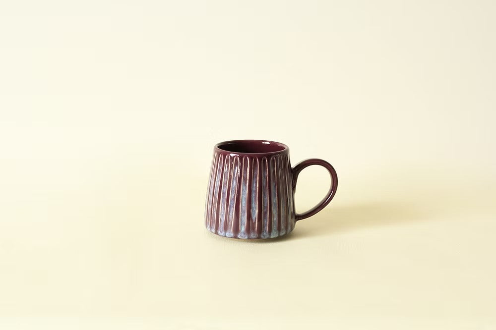 Aubergine Drip Mug