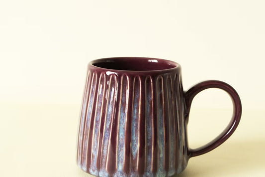 Aubergine Drip Mug